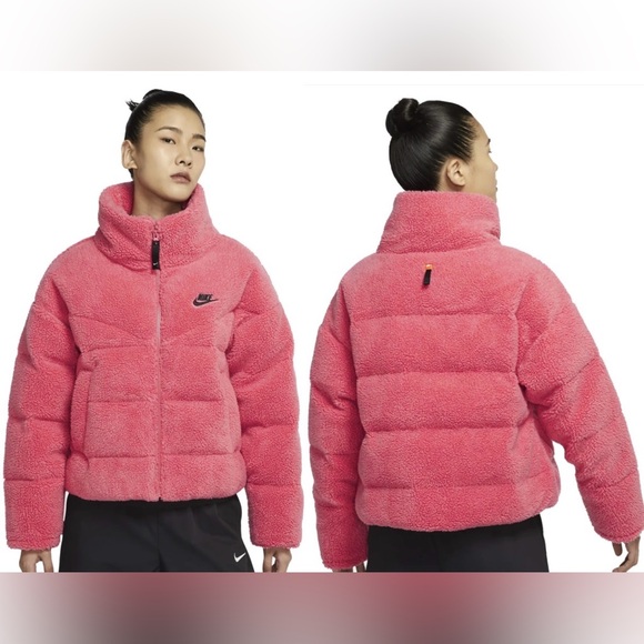 NIKE SPORTSWEAR THERMA-FIT CITY SERIES JACKET PINK DOWN PUFFER COAT DD4654-623 - Picture 2 of 16